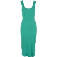 URBAN CLASSICS Shirtkleid Urban Classics Damen Ladies Rib Top Dress (1-tlg)