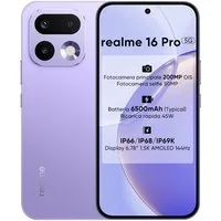 Realme Realme 16 Pro 5G 200MP Ultra-Klarer Kamera, 6500mAh Akku Smartphone (6.78 Zoll, 512 GB Speicherplatz)