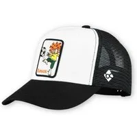 Bavarian Caps Schiebermütze Basecap - PUMUCKL FUSSBALL EDITION II schwarz/weiß