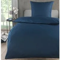 Malika Bettwäsche 155x220 + 80x80 cm atmungsaktiver Baummwoll Renforce Bettbezug, Renforce Baumwolle, 2 teilig, Für Allergiker geeignet, pflegeleicht, angenehm weicher Stoff