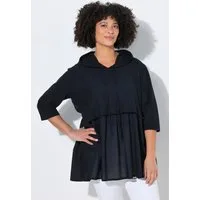 Angel of Style Tunika Tunika A-Linie Materialmix