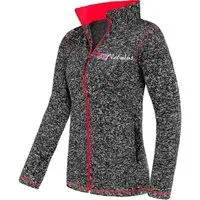 Nebulus Fleecejacke TANNA, P5192 - Damen, schwarz-rot, M/38