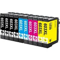 STAROVER für EPSON 603XL Multipack Tintenpatrone (WF-2810 WF-2830 XP 4105 XP 4150 XP 4155, XP2100 XP2105 XP2150 XP2155 XP3100 XP3105 XP3150)
