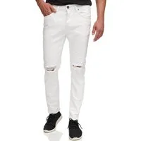 Tazzio Skinny-fit-Jeans Z001 Destroyed-Details, Stretch-Komfort, konischer Skinny-Schnitt