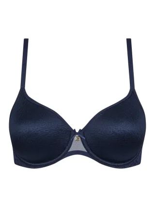 Chantelle Lingerie - Norah Bedeckender Spacer-BH marine blue - Gr. - 80 D
