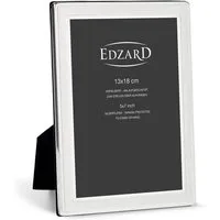 EDZARD Bilderrahmen Nardo, edel versilbert und anlaufgeschützt, für 13x18 cm Foto
