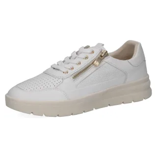 CAPRICE - Da.-Schnürer white nappa - Gr. - 40