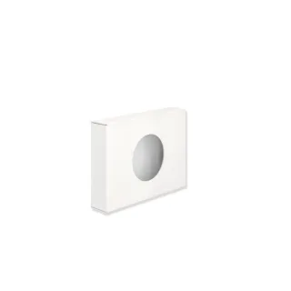 Hewi System 900 Hygienebeutelspender 900.06.01160DX aus Edelstahl, pulverbeschichtet, weiß tiefmatt, Wandmontage