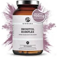 QIDOSHA Inositol Myo Komplex 700 mg Hartkapsel, 1 er 120 St., 99 g, Myo- und D-Chiro-Inositol