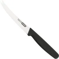 Mulex Tomatenmesser Wellenschliff aus rostfreiem Edelstahl – 11 cm Klinge, extra scharf, wendige Klinge, Wellenschliff, rostfrei