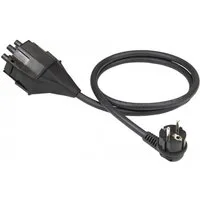 NRGkick NRGkick Steckeraufsatz Typ E+F Schuko 13A Adapter Elektro-Kabel, USB-C, HDMI, Klinke, Leicht und tragbar für unterwegs
