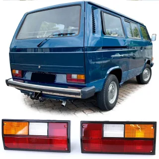 Rückleuchten Heckleuchten LINKS + RECHTS für VW T3 Bus Kasten Transporter Pritsche 79-92