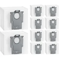 QUBEBU Staubsaugerbeutel 10 Stück Staubbeutel für Roborock Q5/Q7/S7/S8/Q8/Q8 Max Serie, 2,7 L, passend für Roborock Q5, Q5+, Q5 Max+, Q5 Pro, Q5 Pro, Q7, Q7+, Q7 Max, Q7 Max+, S7 MaxV Ultra, S8+, S8 Pro Ultra, Q8 Max+, Q8 Max, Q8 Max