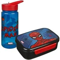 Spiderman Lunchbox Lunchpaket und Wasserflasche für kleine Superhelden