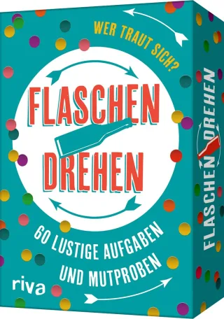 Flaschendrehen: 60 lustige Aufgaben und Mutproben | Das Original. Der Spieleklassiker für alle ab 12 Jahren perfekt für Klassenfahrt Geburtstag und als Geschenk