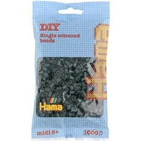Hama Bügelperlen Hama Bügelperlen – Olivgrün, Midi 5 mm (1000 Stk)