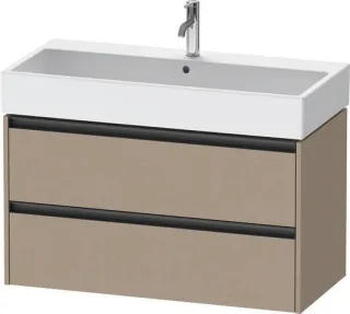 Duravit Ketho.2 Waschtischunterbau wandhängend Leinen Matt 984x460x549 mm - K25278075750000 K25278075750000