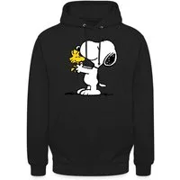 Spreadshirt Hoodie Peanuts Snoopy Und Woodstock Unisex Hoodie (1-tlg)