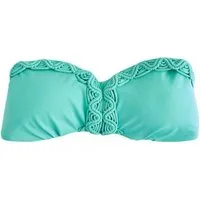 Next Bandeau-Bikini-Top Bandeau-Bikinioberteil mit Makramee (1-St)