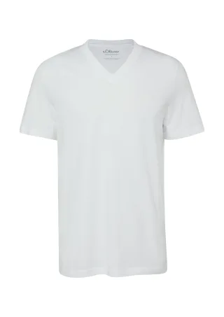 s.Oliver - T-Shirt weiß - Gr. - M
