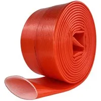 Scorprotect® Steinwolle PE-Isolierschutzschlauch für Abwasser 10 m Rolle rot 5 mm