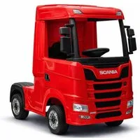 Wisam Elektro-Kinderauto Elektro Auto Batterieauto Auto Scania 500R HL698 Rot 4x4