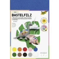 Folia Bastelkartonpapier Bastelfilz BASIC 150g/m², 20x30cm