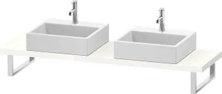 Duravit L-Cube Konsole Weiß Hochglanz 800x480x45 mm - LC101C02222 LC101C02222