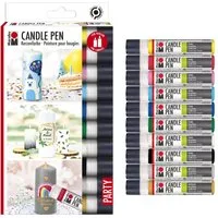Marabu Malstift Marabu Candle Liner Set 10 Farben 10x25ml