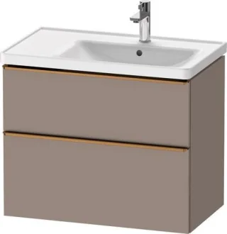 Duravit D-Neo Waschtischunterbau wandhängend Basalt Matt 784x452x625 mm - DE4358004430000 DE4358004430000