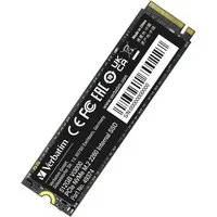 Verbatim Verbatim Vi3000 512 GB, SSD, (PCIe 3.0 x4, NVMe, SSD-Festplatte (512 GB) 2.5"