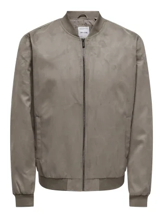 ONLY&SONS - ONSLUCAS FAKE SUEDE BOMBER OTW NOOS - Gr. - XL