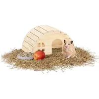 relaxdays Nagerhaus Hamsterhaus aus Holz
