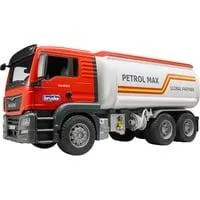MAN TGS Tankwagen, Modellfahrzeug rot/weiß