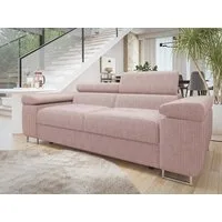 MIRJAN24 Sofa Torezio 2 Cord, Einstellbare Kopfstützen, 198x102x70-90 cm