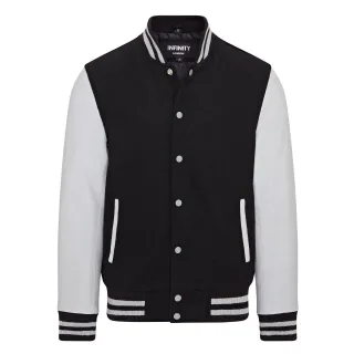 Letterman Baseball Bomberjacke aus Wolle und Leder im College-Stil - Genua