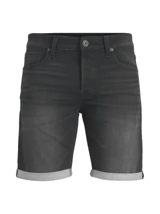 JACK&JONES - JJIRICK JJICON SHORTS GE 693 I.K SN black denim - Gr. - S