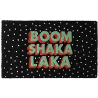 Giftcompany Fußmatte Fußmatte Boom Shaka Laka schwarz 45x75cm, Fußmatten
