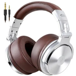 OneOdio Pro40 Silber-Braun