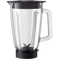 Philips Mixaufsatz HR0721/00, Zubehör für Philips Küchenmaschine Serie 7000: HR7962/01, Glasbecher, 1,5 l Volumen