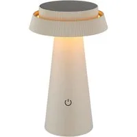 OTTO home LED Solarleuchte Tirria Akkuleuchte, Memoryfunktion, LED fest integriert, warmweiß - kaltweiß, stufenloser Touchdimmer, Farben fixierbar, Solarlampe, CCT