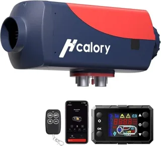 HCALORY HBU1S 8KW Diesel Heater 10L Parking Diesel Air Heater Fast Heating 12V/24V with Bluetooth App Control Automatic