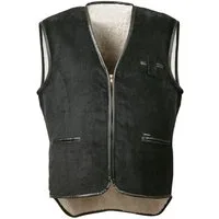 Craftland Arbeitsweste Cordweste Schwarz