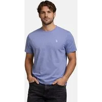 U.S. Polo Assn. T-Shirt USCaaleb – Herren Basic mit Rundhalsausschnitt 100 % Baumwolle mit weicher Haptik und leichtem Tragegefühl