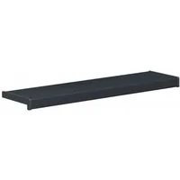 vidaXL Fensterbank Fensterbank Anthrazit mit Holzmaserung 100 x 20 x 4,5 cm PVC