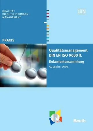 Qualitätsmanagement DIN EN ISO 9000 ff: Dokumentensammlung