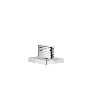 Dornbracht Cl.1 Seitenventil 20005706-00 linksschließend, warm, WAVES-Struktur, chrom
