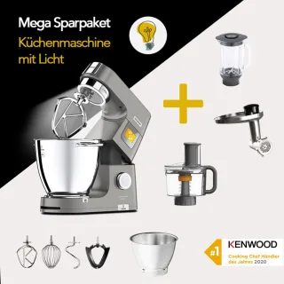 Kenwood Küchenmaschine Titanium Chef Patissier XL KWL90.594SI...