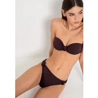LSCN by LASCANA Bandeau-Bikini-Top Nele, mit glänzender Beschichtung