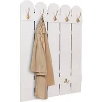 MCW Garderobenpaneel MCW-N95, 7 Haken, Einfache Montage (Haken montieren)